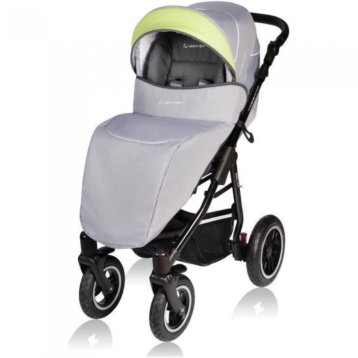 Carucior VESSANTI Crooner 3 in 1 - Green/Gray