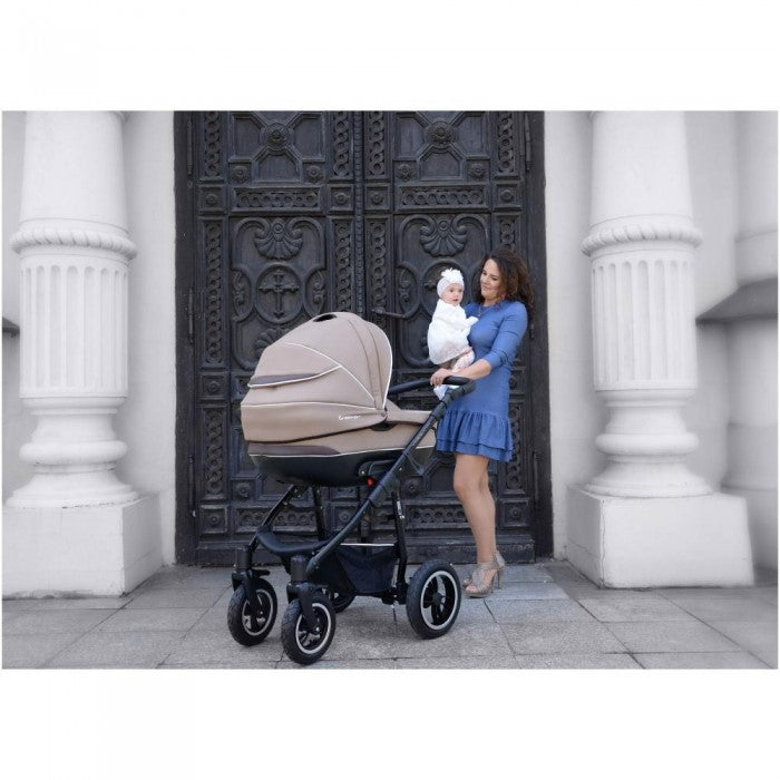 Carucior VESSANTI Crooner 3 in 1 - Pink/Gray