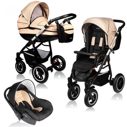 Carucior VESSANTI Crooner Prestige 3 in 1 - Cream