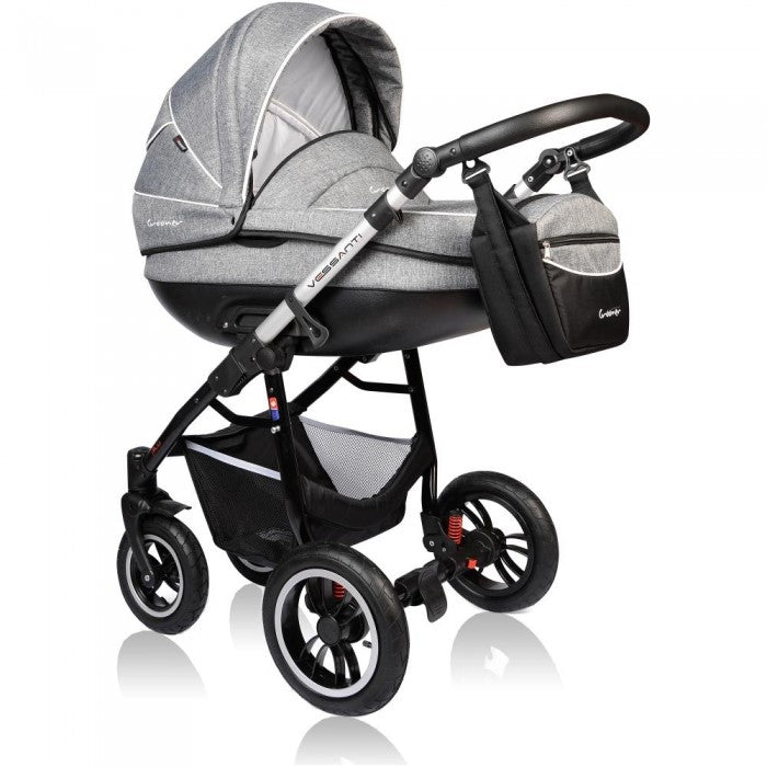 Carucior VESSANTI Crooner Prestige 3 in 1 - Gray