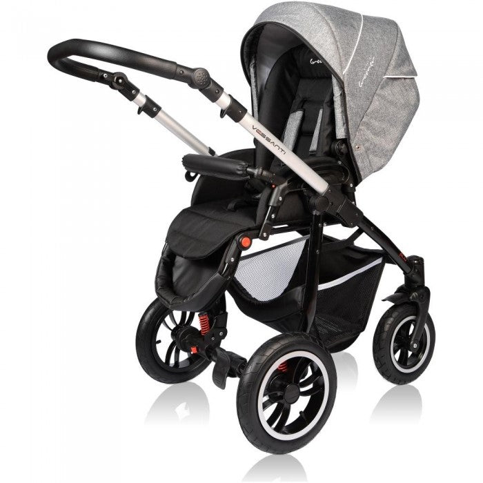Carucior VESSANTI Crooner Prestige 3 in 1 - Gray