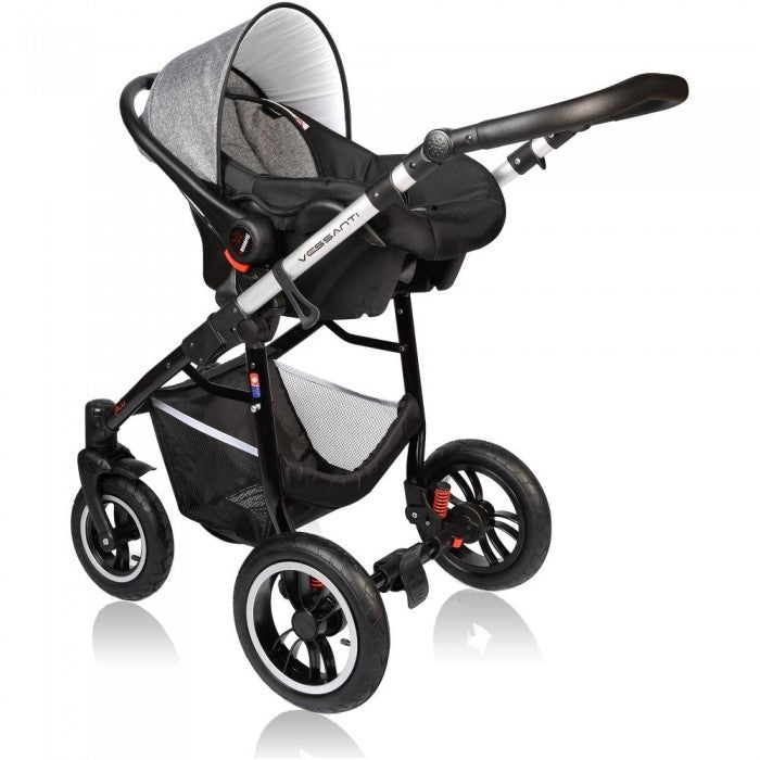 Carucior VESSANTI Crooner Prestige 3 in 1 - Gray