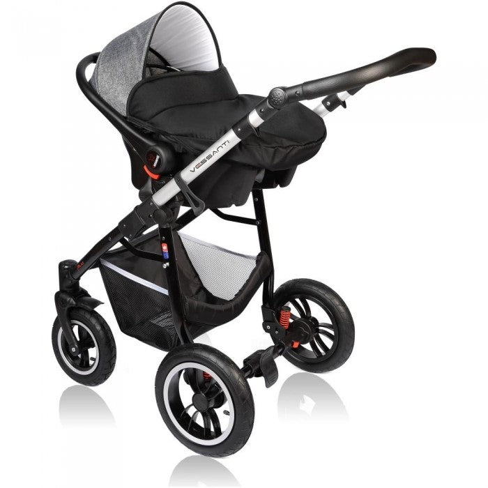 Carucior VESSANTI Crooner Prestige 3 in 1 - Gray