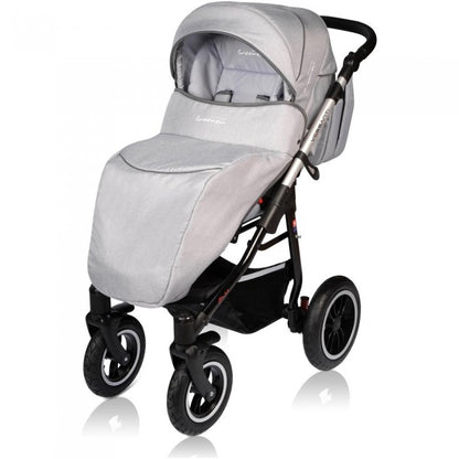 Carucior VESSANTI Crooner Prestige 3 in 1 - Light Gray