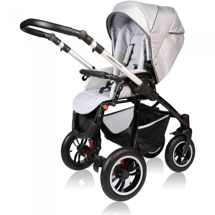 Carucior VESSANTI Crooner Prestige 3 in 1 - Light Gray
