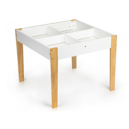 Set de masa cu doua scaune pentru copii Ecotoys OTI43