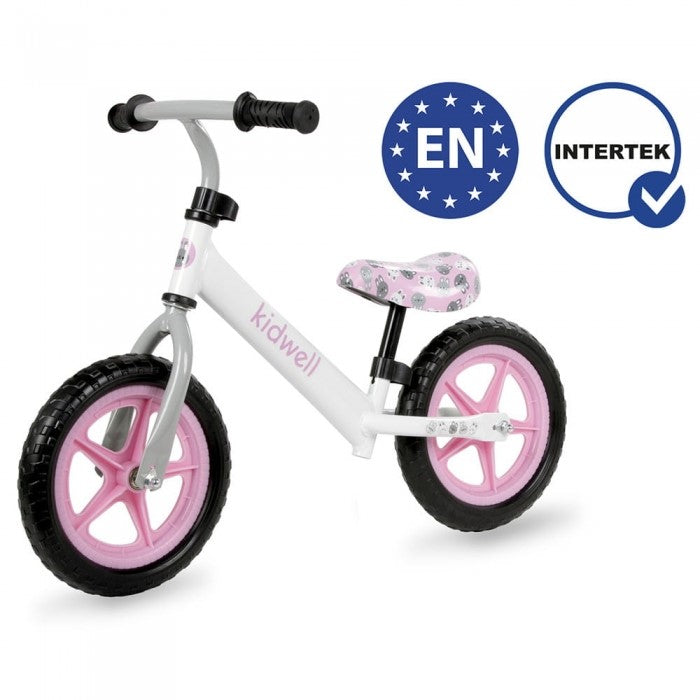 Bicicleta fara pedale Kidwell Rebel White Bunny