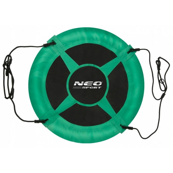 Leagan tip cuib pentru copii XXL, 95 cm, 150 kg, Neo-Sport 1001, Verde
