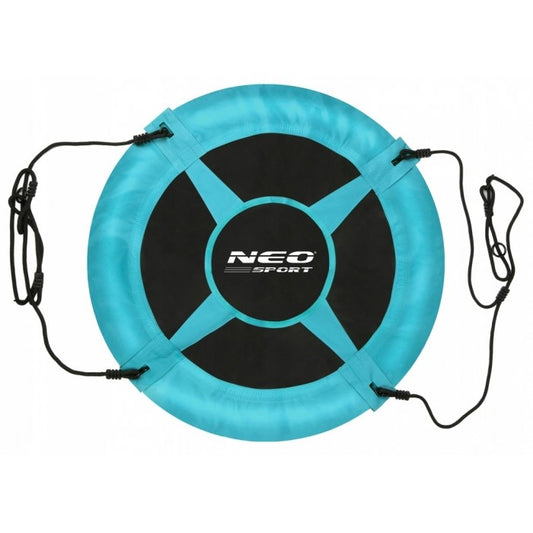 Leagan tip cuib pentru copii XXL, 95 cm, 150 kg, Neo-Sport 1002, Turcoaz