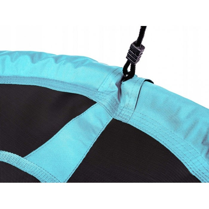 Leagan tip cuib pentru copii XXL, 95 cm, 150 kg, Neo-Sport 1002, Turcoaz