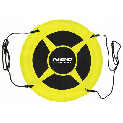 Leagan tip cuib pentru copii XXL, 95 cm, 150 kg, Neo-Sport 1003, Galben