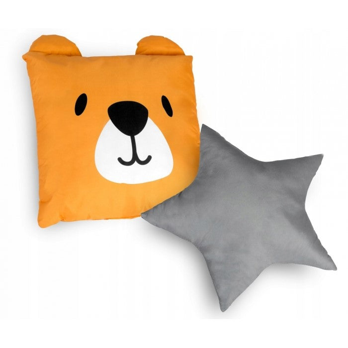 Cort De Joaca Pentru Copii Cu ghirlanda, Lumini, covoras si 2 pernite Ricokids 120 X 120 X 165 Cm - Gri