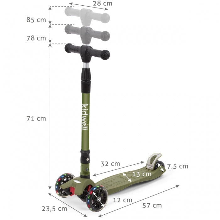 Trotineta Kidwell VENTO - Khaki