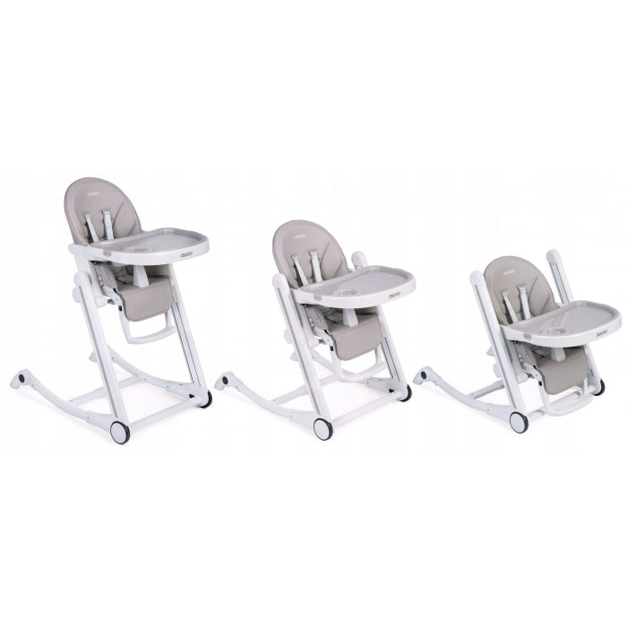 Scaun de masa cu roti Ricokids Tugo - Gri