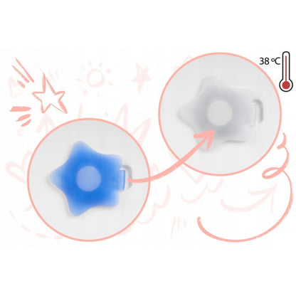 Cadita de baie cu dop de scurgere si pernita inclusa Ricokids RK-280 - Roz