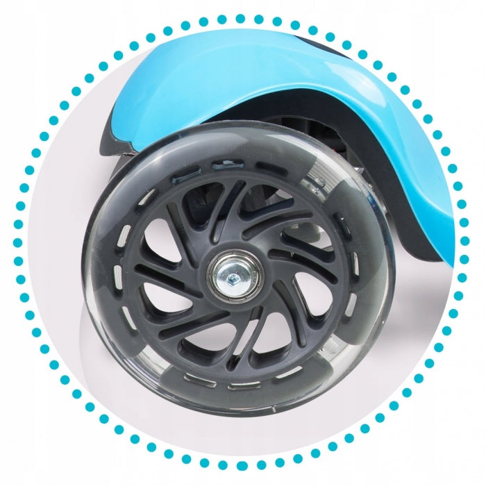 Trotineta cu roti cu LED Ricokids Loco 765100 - Albastru