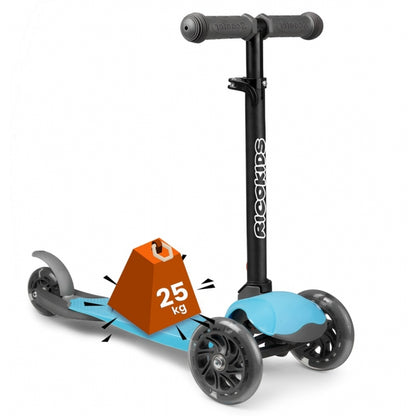 Trotineta cu roti cu LED Ricokids Loco 765100 - Albastru