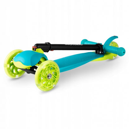 Trotineta cu roti cu LED Ricokids Loco 765103 - Turcoaz