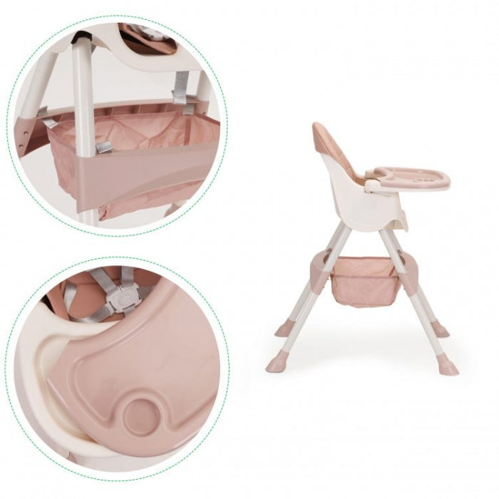 Scaun De Masa 2 in 1 Ecotoys HC-823 - Roz