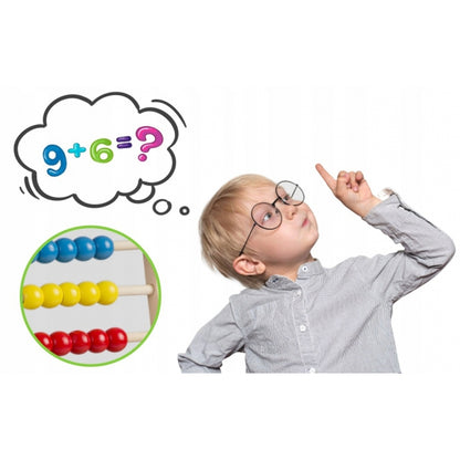 Tabla educationala cu doua fete si accesorii Ricokids RK-801, 113 x 69 x 37 cm, Multicolora