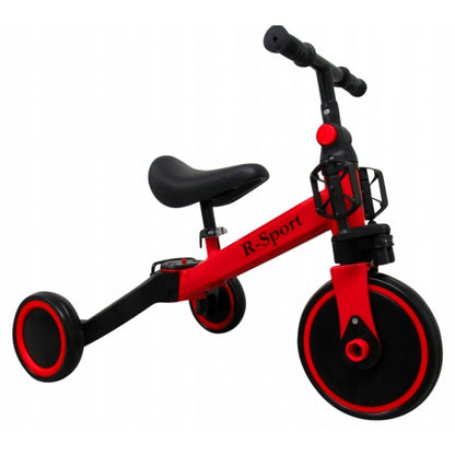 Bicicleta multifunctionala 4 in 1 cu pedale detasabile P8 R-Sport - Rosu - Resigilat