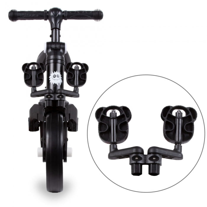 Tricicleta cu pedale 3 in 1 Kidwell Pico Black