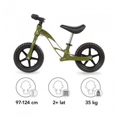 Bicicleta fara pedale cu cadru din magneziu Kidwell Rocky Khaki