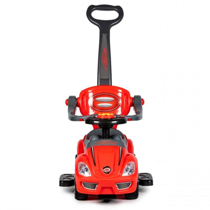 Masinuta de impins 3 in 1 Ecotoys 382 - Rosu