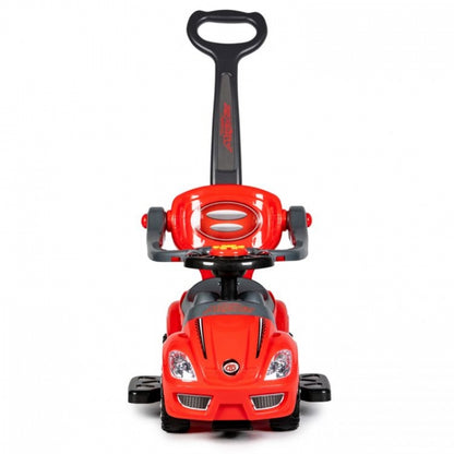 Masinuta de impins 3 in 1 Ecotoys 382 - Rosu