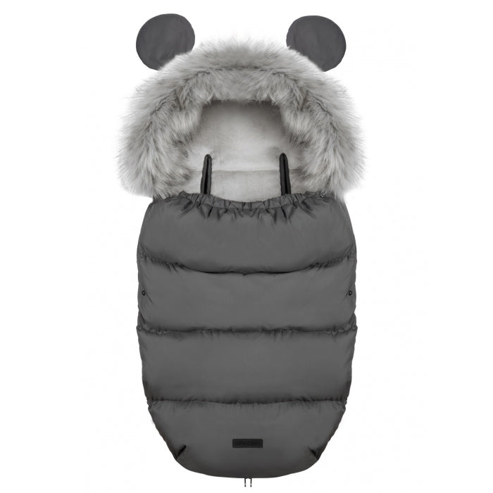 Sac de dormit 95 x 48 cm Ricokids Elmi 720001 - Gri inchis