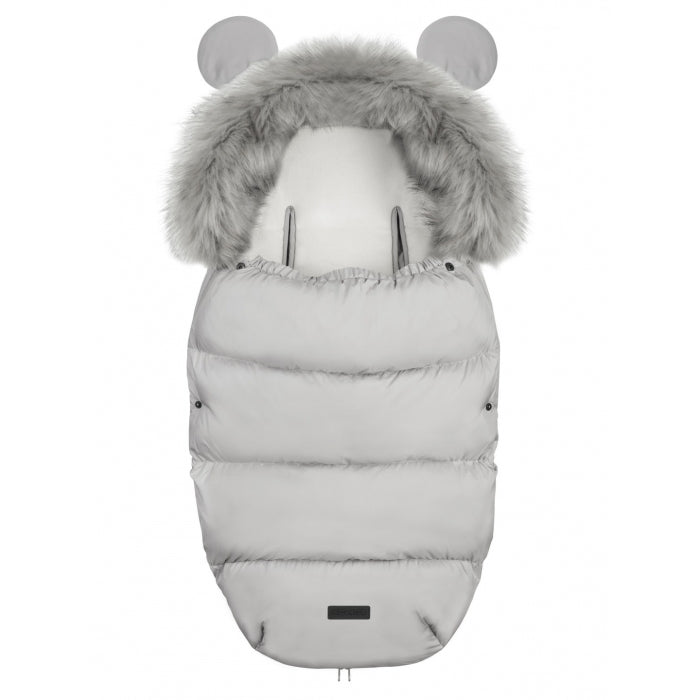 Sac de dormit 95 x 48 cm Ricokids Elmi 720002 - Gri deschis