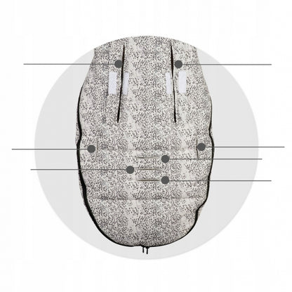 Sac de dormit 95 x 48 cm Ricokids Elmi 720003 - Bej