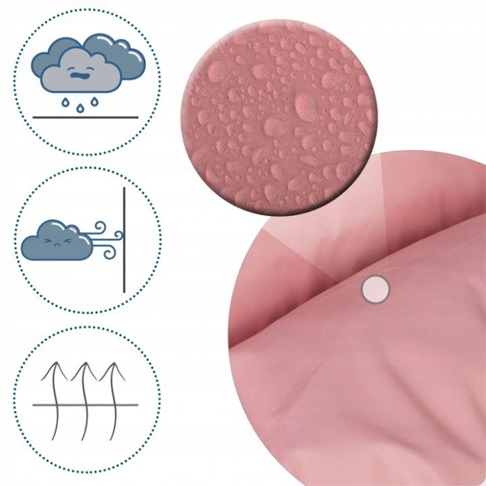 Sac de dormit Ricokids 95 x 48 cm Ricokids Elmi 720005 - Roz