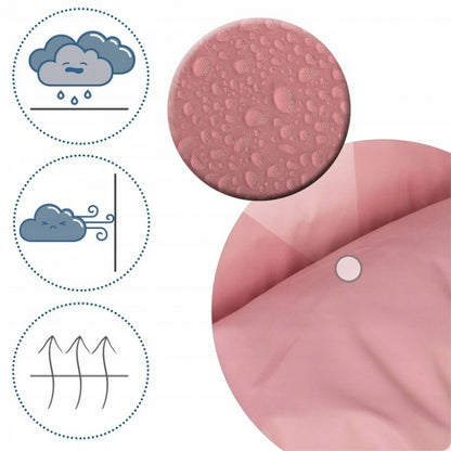 Sac de dormit Ricokids 95 x 48 cm Ricokids Elmi 720005 - Roz