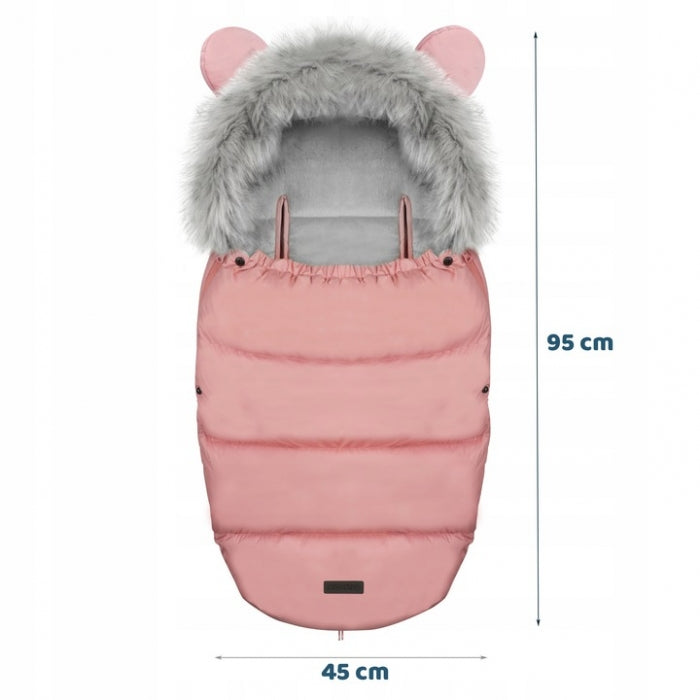 Sac de dormit Ricokids 95 x 48 cm Ricokids Elmi 720005 - Roz