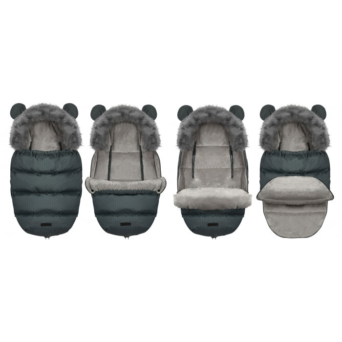 Sac de dormit Ricokids 95 x 48 cm Ricokids Elmi 720006 - Grafit