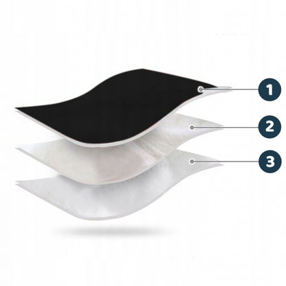 Sac de dormit 95 x 48 cm Ricokids Elmi 720008 - Negru