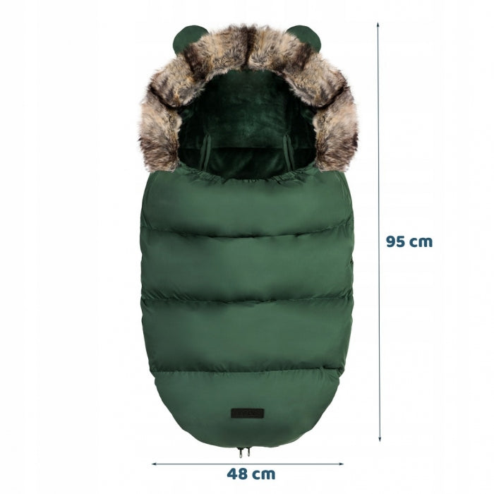 Sac de dormit 95 x 48 cm Ricokids Elmi 720009 - Khaki