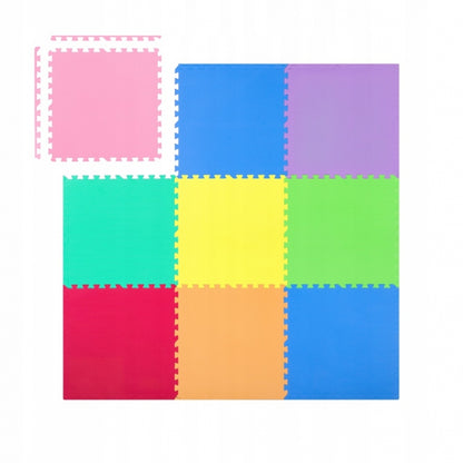 Salteluta de joaca 180 X 180 cm Ricokids 7501 - Curcubeu