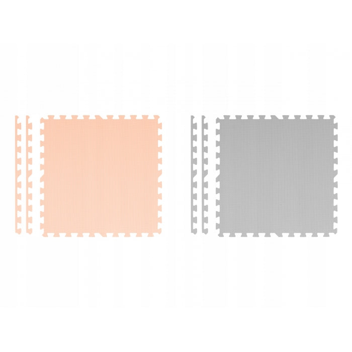 Salteluta de joaca 180 X 180 cm Ricokids 7500 - Gri cu bej