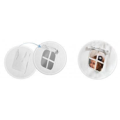 Cort de joaca pentru copii cu ghirlanda, 3 pernite si lampa LED norisor, Ricokids 740401, 120 X 120 X 165 cm - Gri