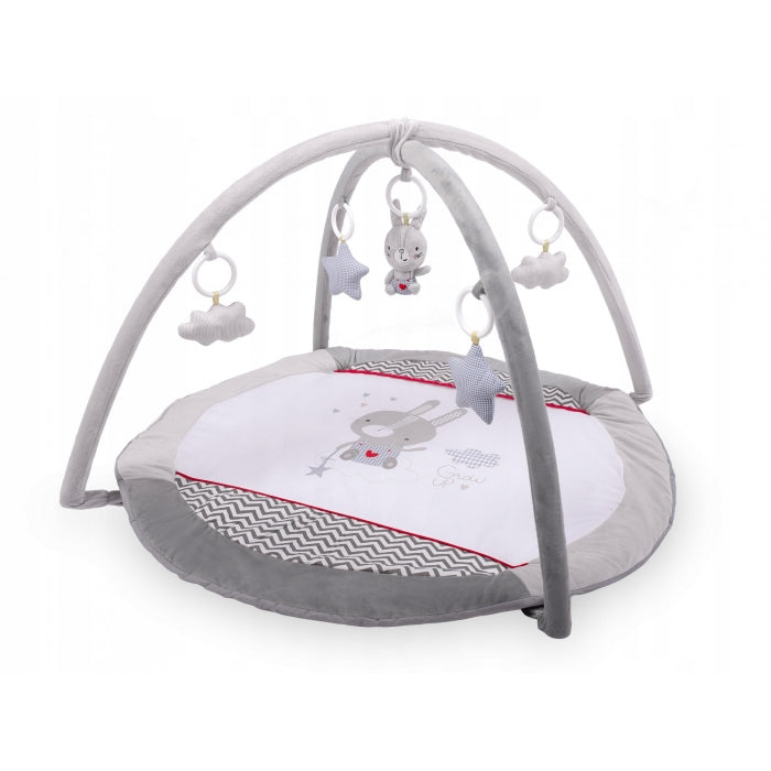 Salteluta de joaca pentru copii 90 x 45 cm Ricokids 7311 - Gri