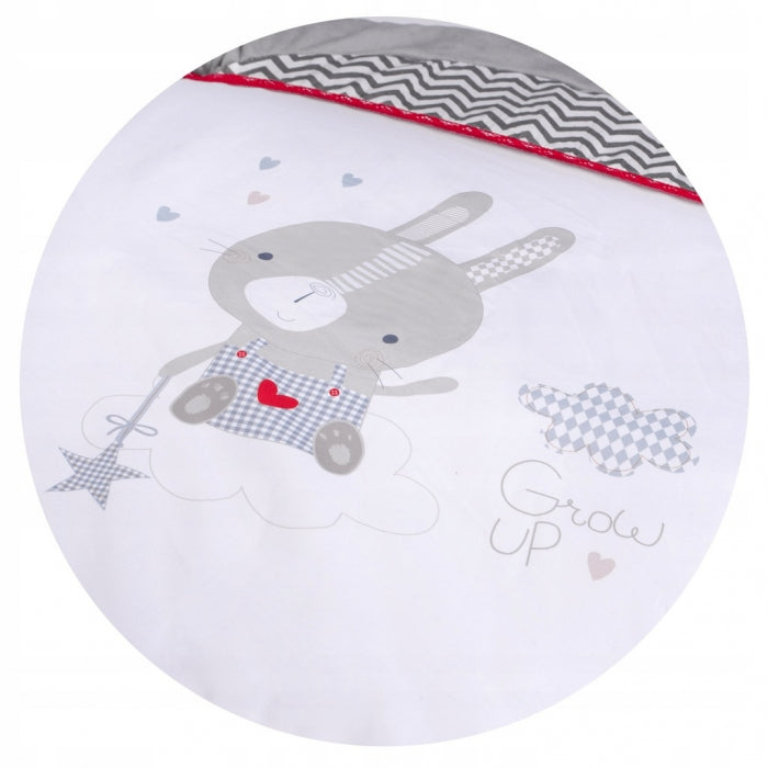 Salteluta de joaca pentru copii 90 x 45 cm Ricokids 7311 - Gri