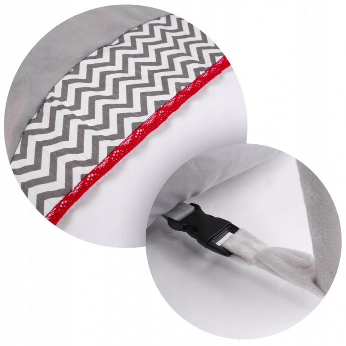 Salteluta de joaca pentru copii 90 x 45 cm Ricokids 7311 - Gri