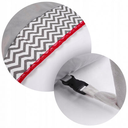 Salteluta de joaca pentru copii 90 x 45 cm Ricokids 7311 - Gri