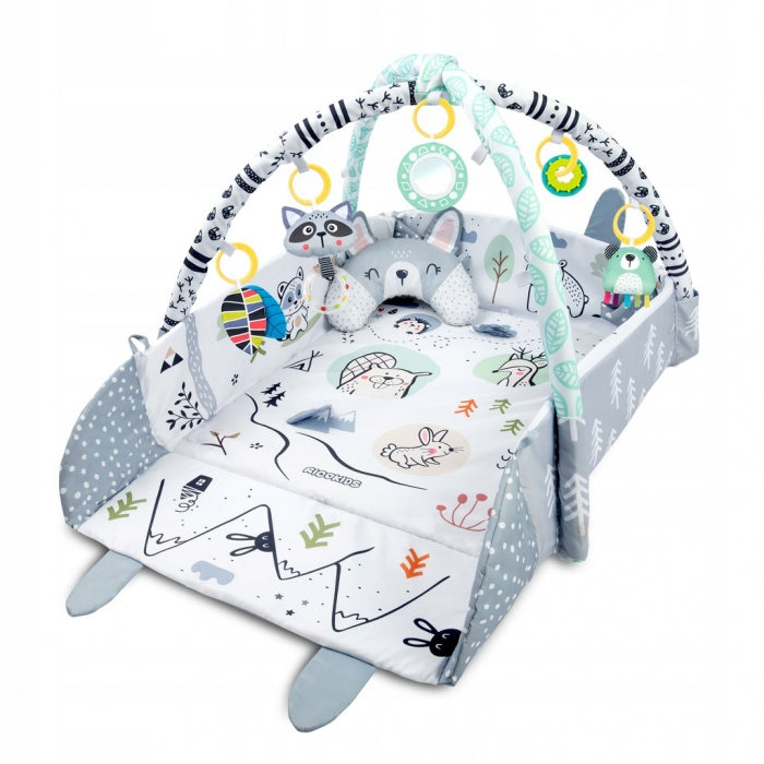 Salteluta de joaca pentru copii 110 x 100 cm Ricokids Krolik 7350 