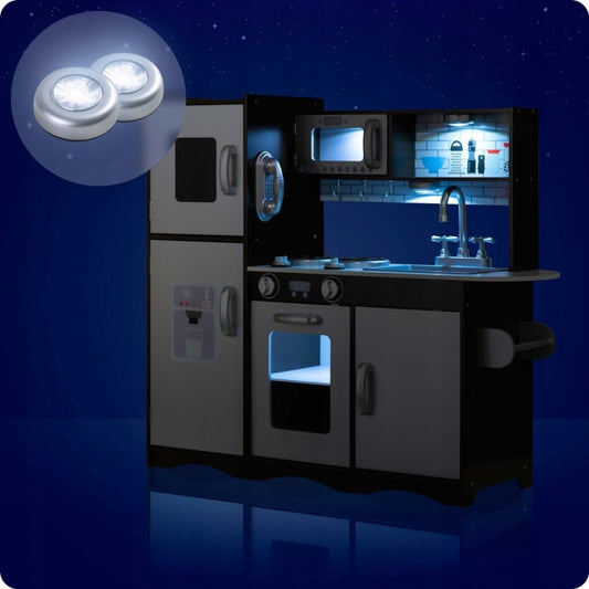 Bucatarie retro din lemn pentru copii Ricokids 7833 - Alb