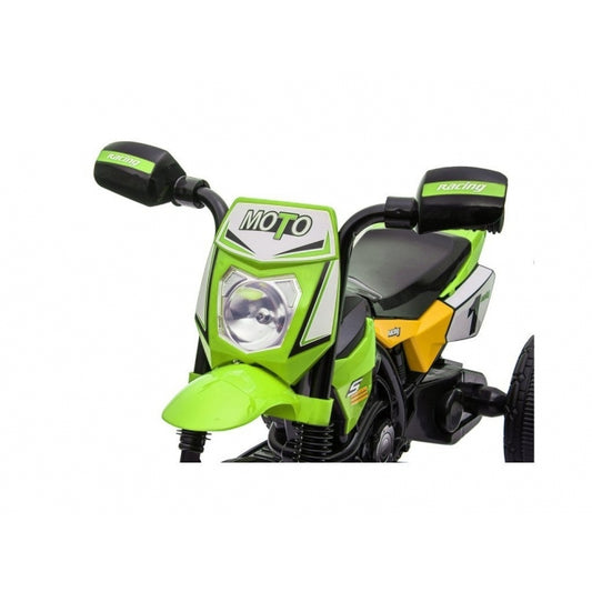 Tricicleta tip motocicleta electrica pentru copii M4 R-Sport - Verde