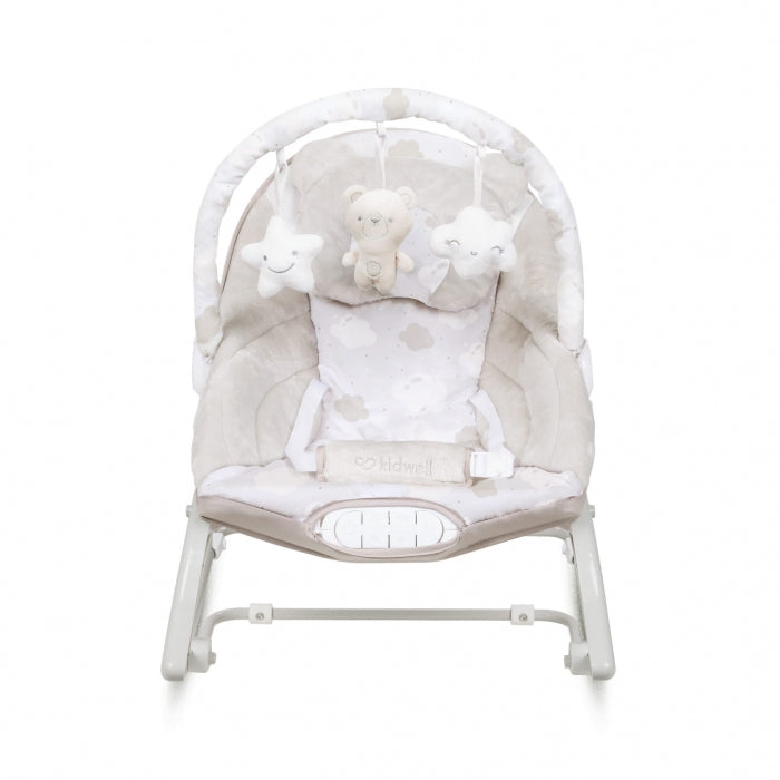 Balansoar multifunctional cu sunete si jucarii Kidwell Pino - Bej