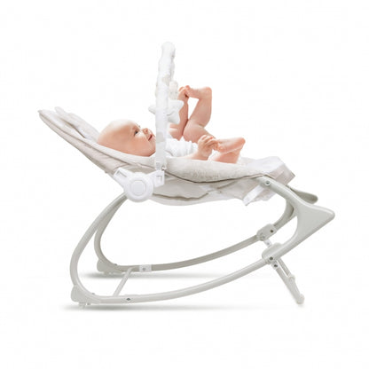 Balansoar multifunctional cu sunete si jucarii Kidwell Pino - Bej